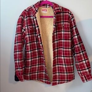 Fleece lined wrangler flannel !!!
